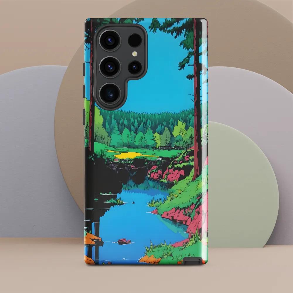Tranquil Reflections: A Vibrant Landscape