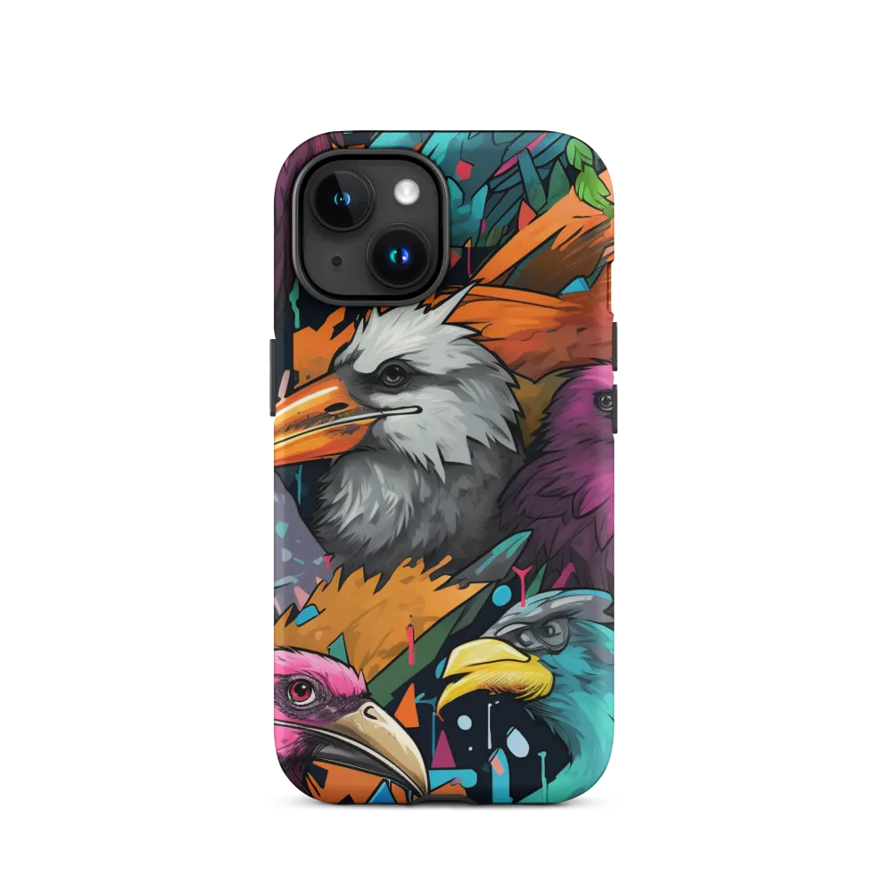Avian Vortex: A Celebration of Color and Form