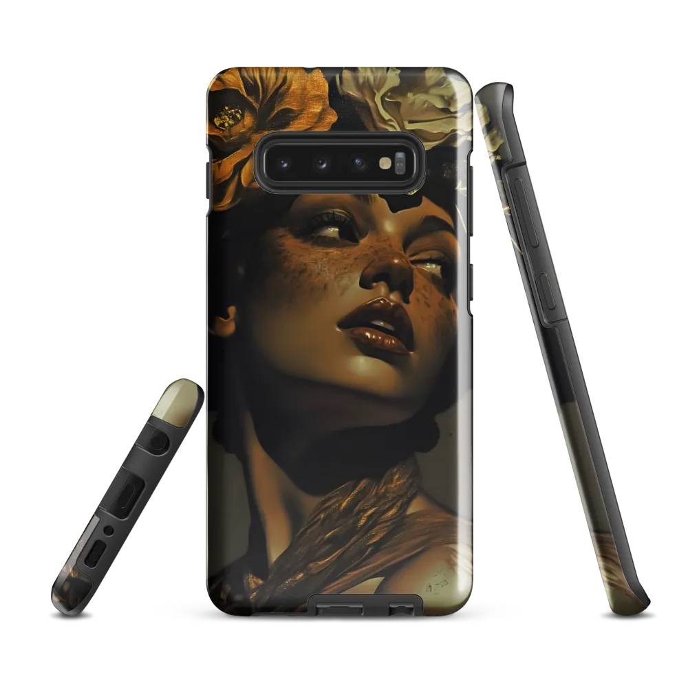 Gilded Serenity | Phone Case |  S10 Plus | Tough Case | Glossy