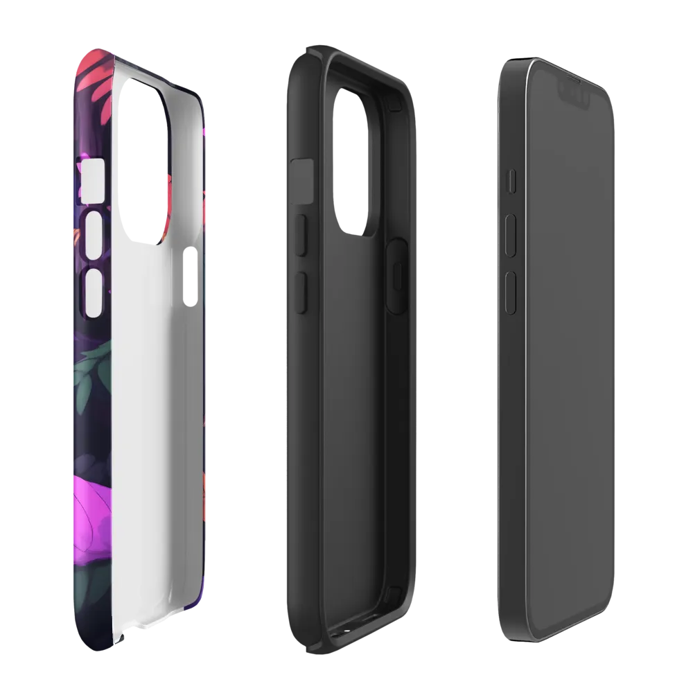 Tropical Parrot Playground | Phone Case |  13 Pro | Tough Case | Matte