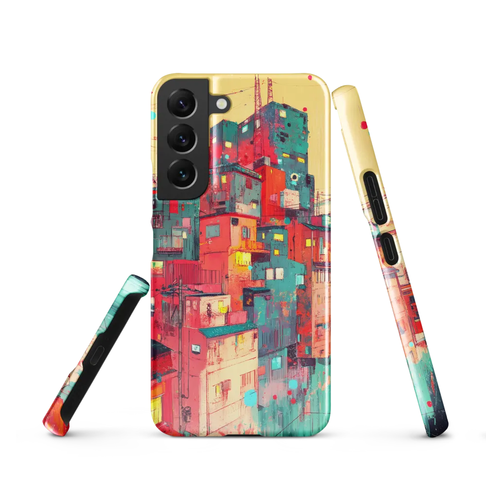 Urban Symphony of Color | Phone Case |  S22 | Snap Case | Glossy