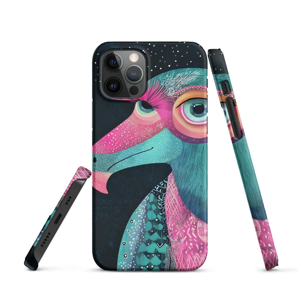 Whimsical Vulture: A Dance of Colors