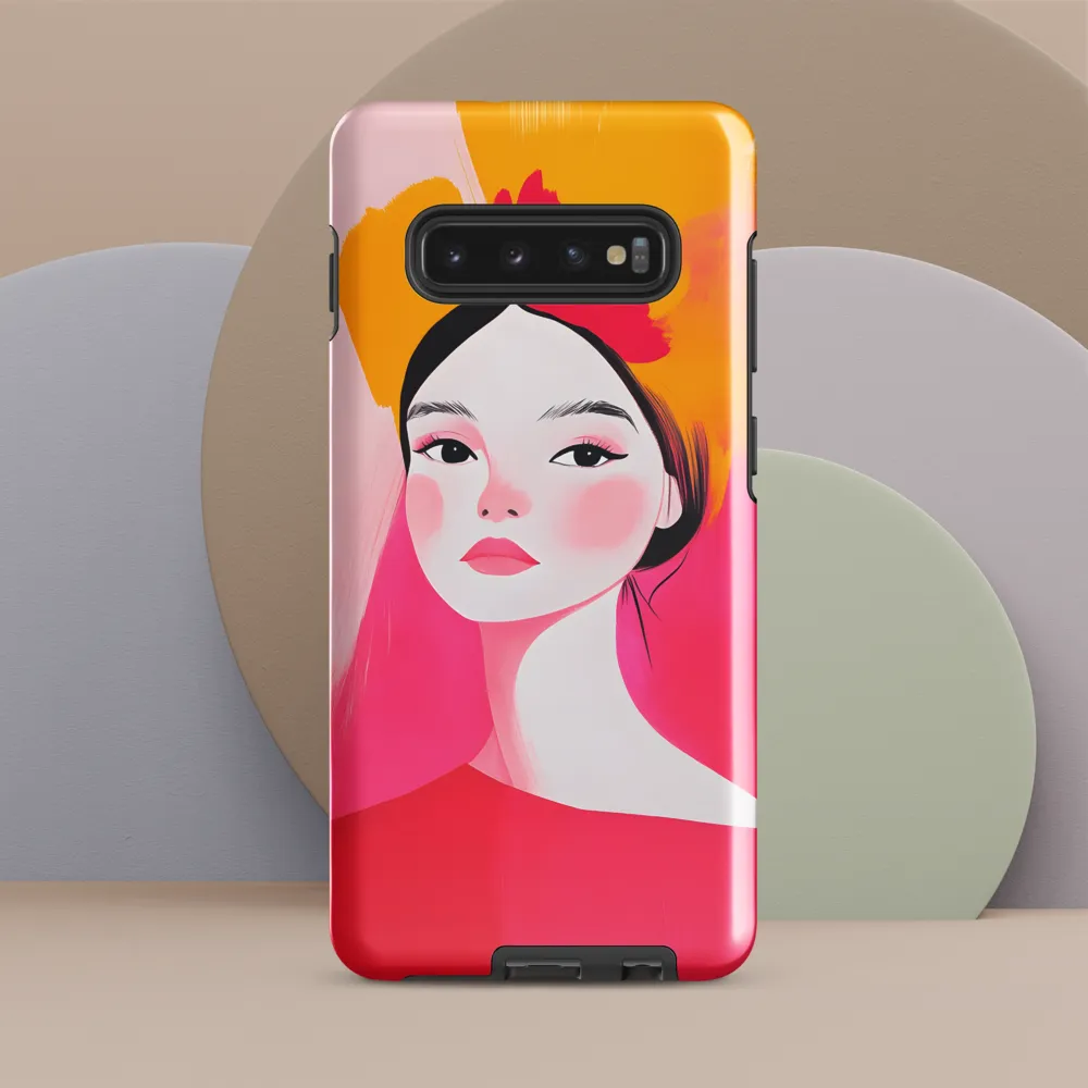 Radiant Elegance | Phone Case |  S10 Plus | Tough Case | Glossy