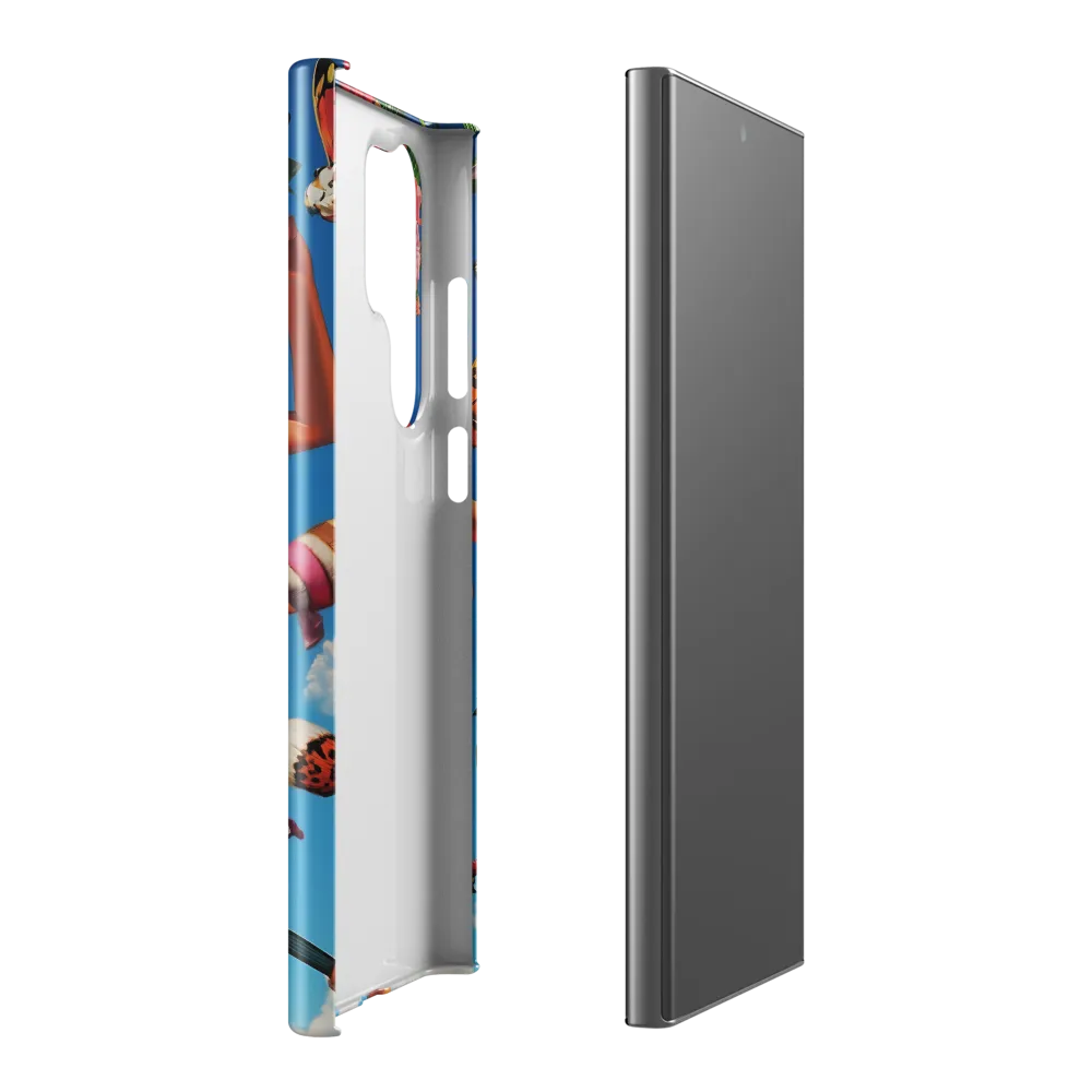 Joyful Whimsy | Phone Case |  S23 Ultra | Snap Case | Glossy