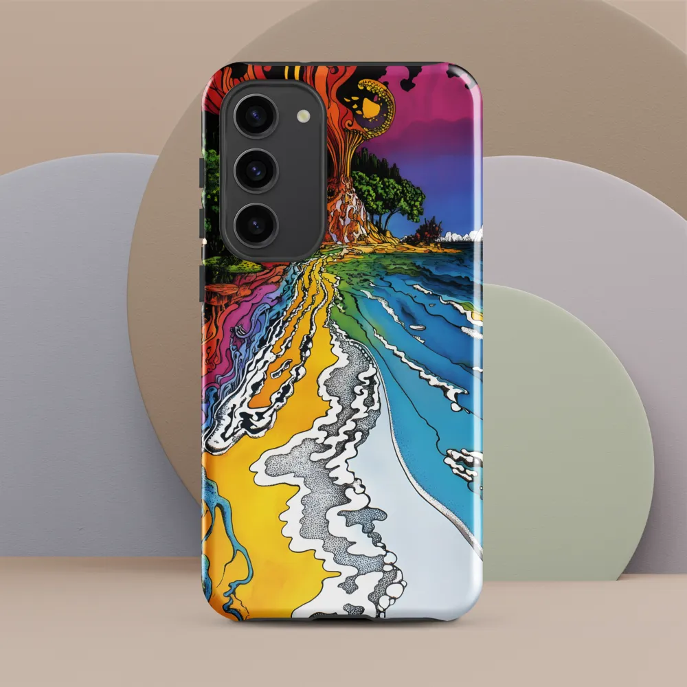 Ethereal Flow: A Psychedelic Landscape