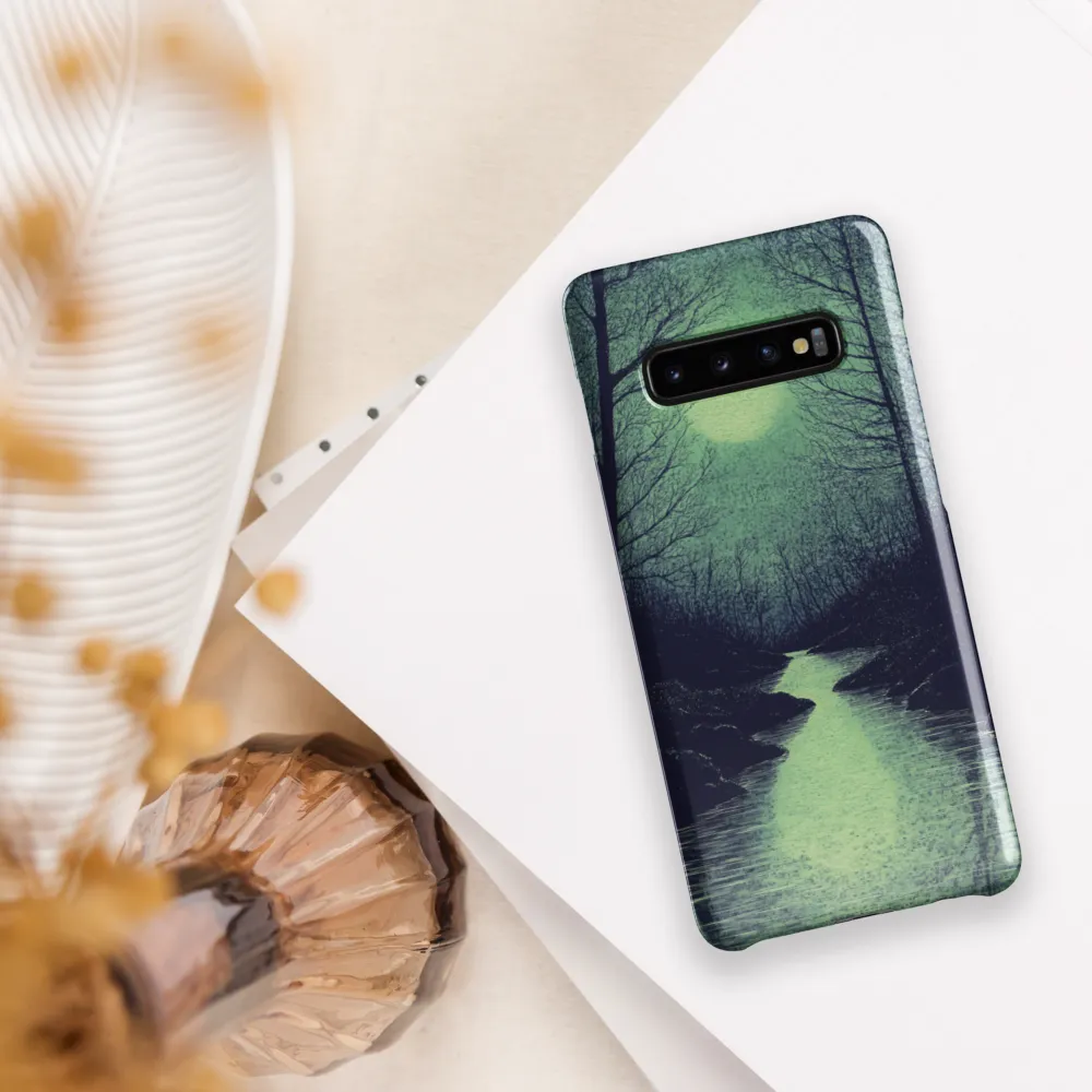 Lunar Reflections | Phone Case |  S10 Plus | Snap Case | Glossy