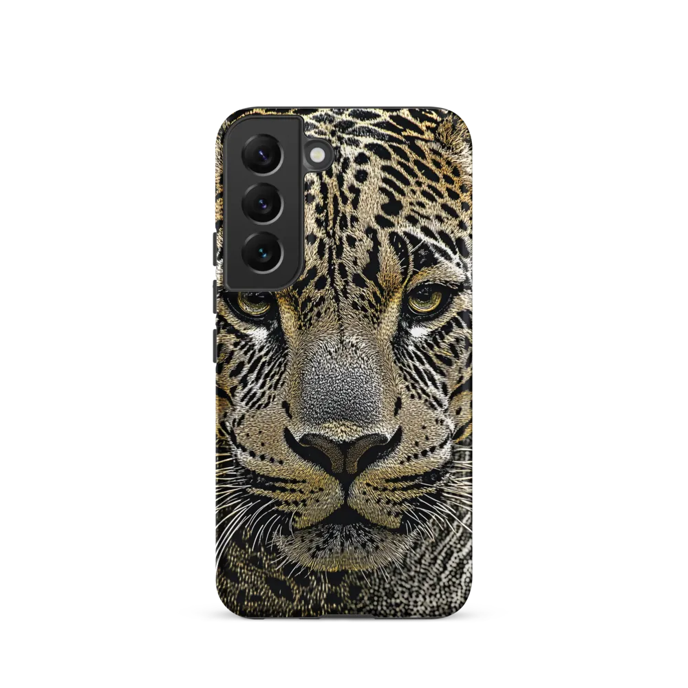 The Majestic Gaze: Portrait of a Leopard