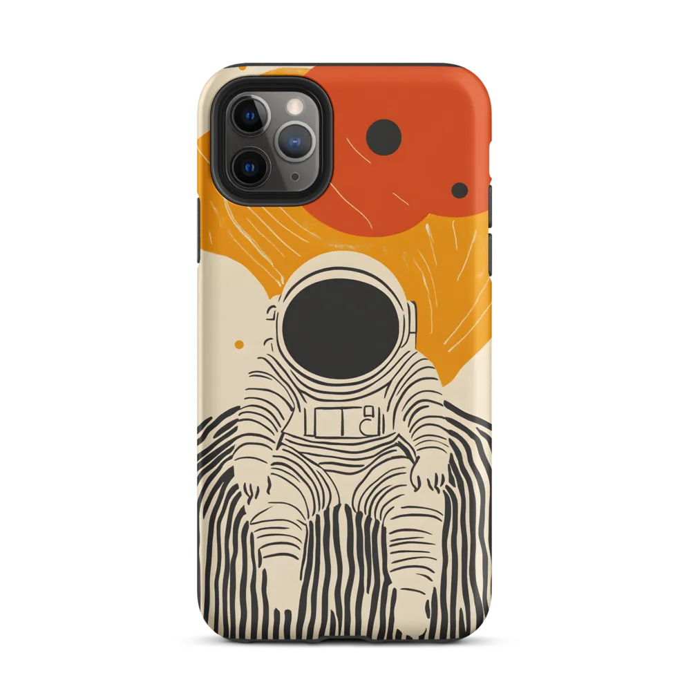 Astronaut in Cosmic Thoughts | Phone Case |  11 Pro Max | Tough Case | Matte