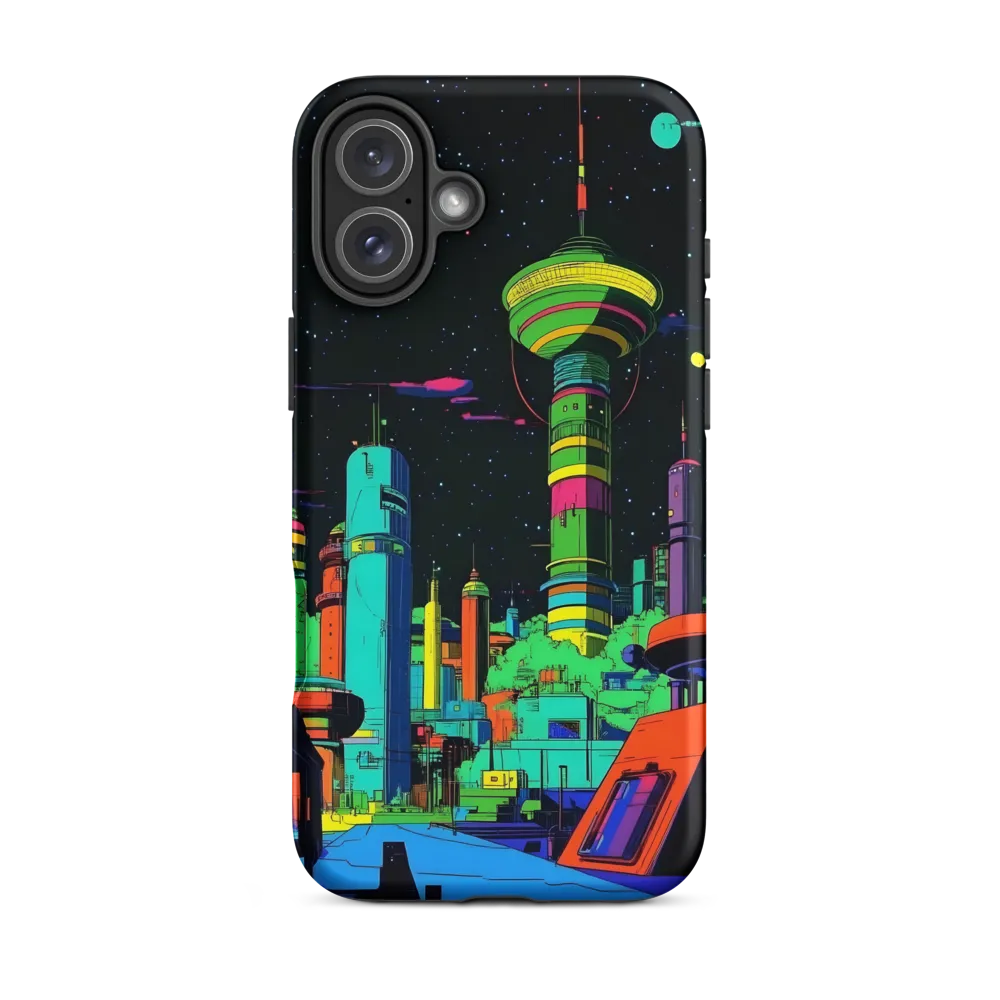 Neon Dreams: A Futuristic Cityscape