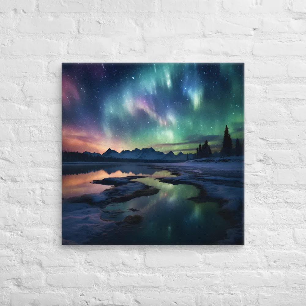 Ethereal Aurora: A Night Under the Stars