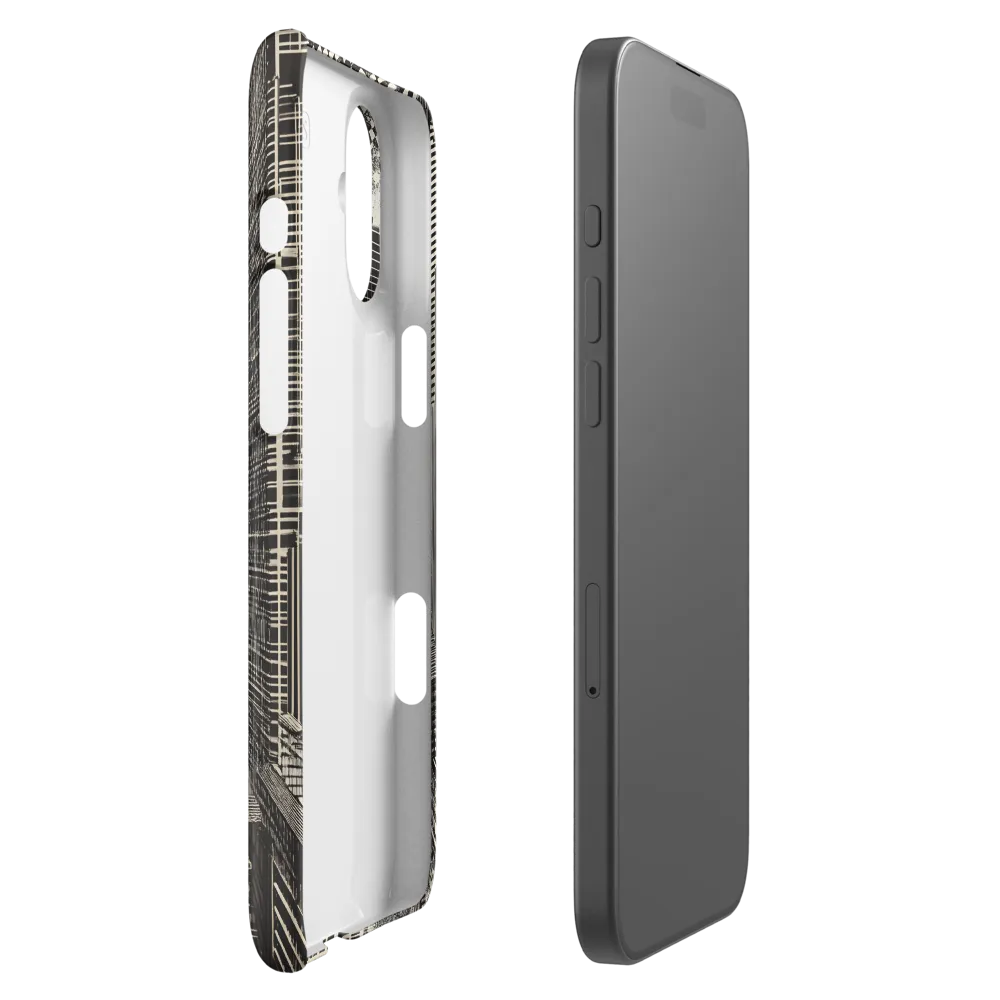 Urban Dreams: A Surreal Cityscape | Phone Case |  16 Plus | Snap Case | Matte