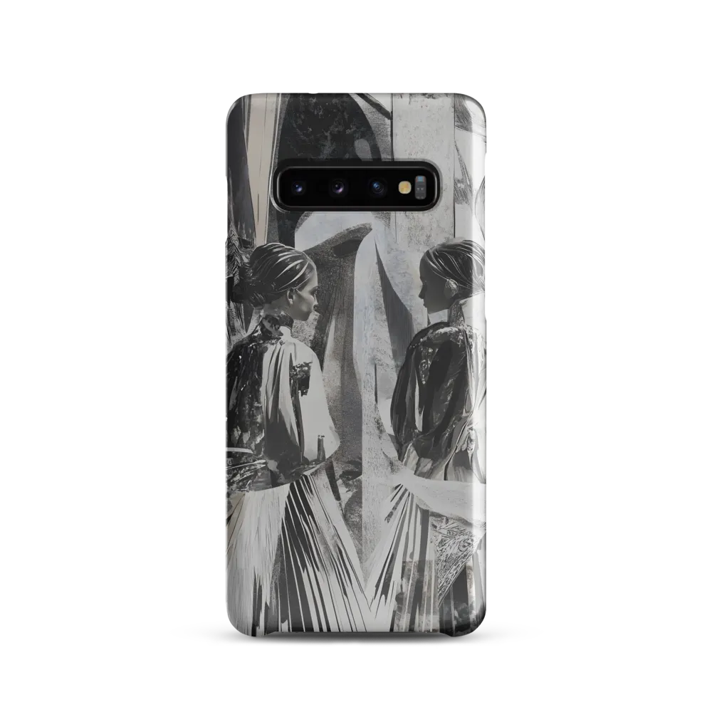 Reflections in Monochrome | Phone Case |  S10 | Snap Case | Glossy