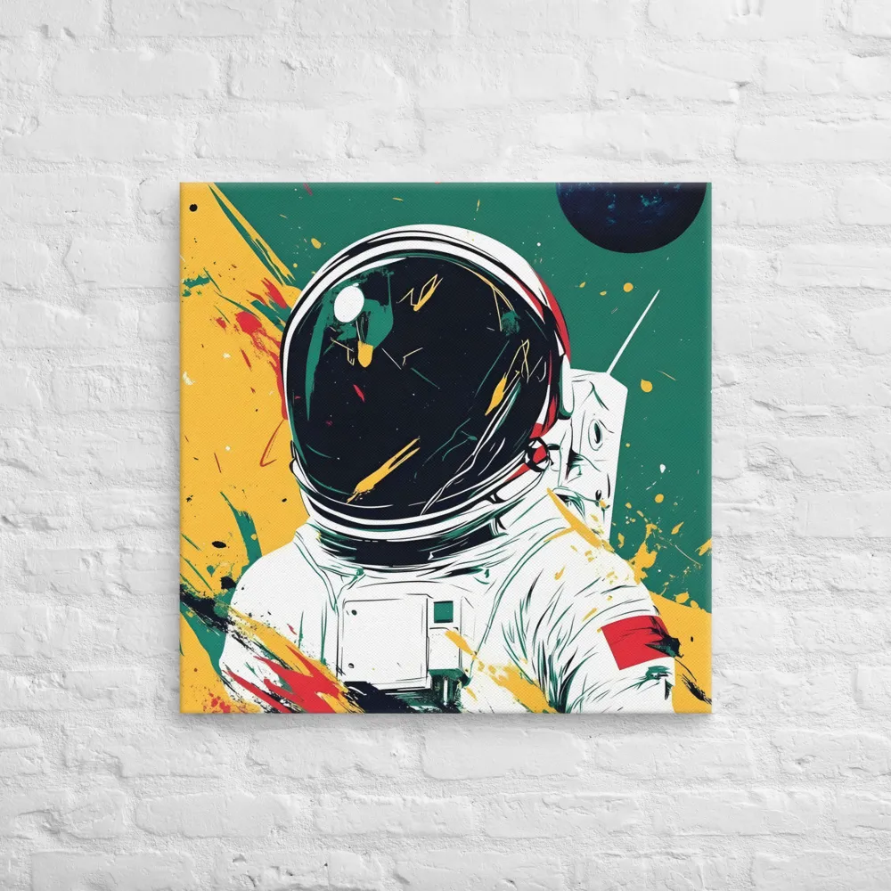 Galactic Explorer: A Modern Odyssey | Canvas | 28″×28″