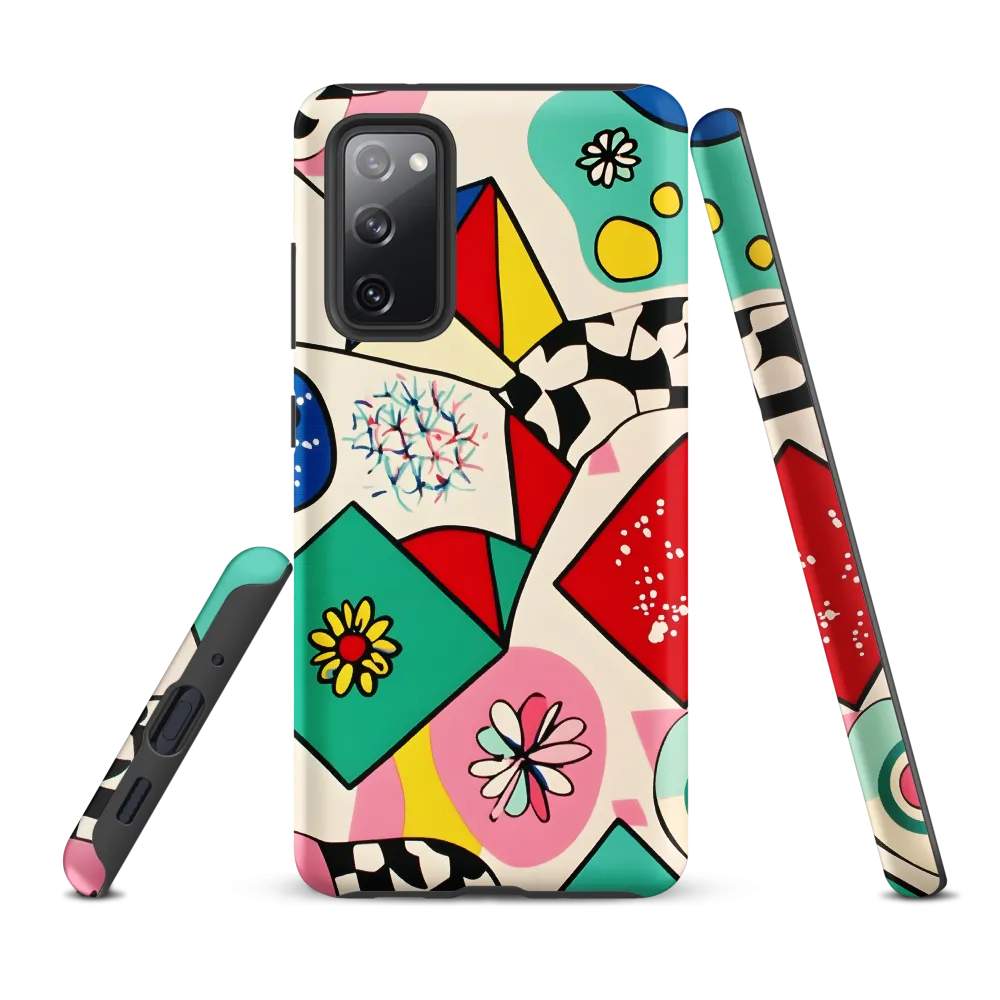 Joyful Geometry: A Playful Dance of Shapes and Colors