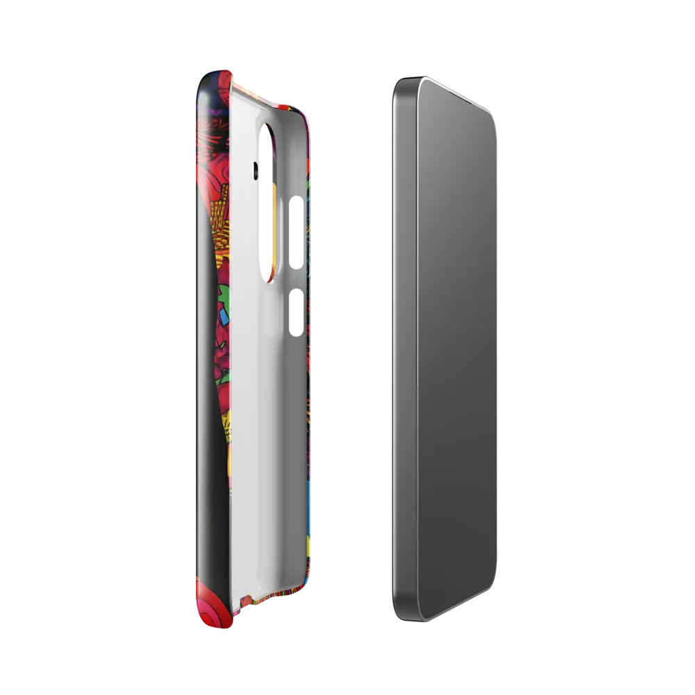 Ethereal Dreamscape in Vivid Colors | Phone Case |  S24 | Snap Case | Glossy