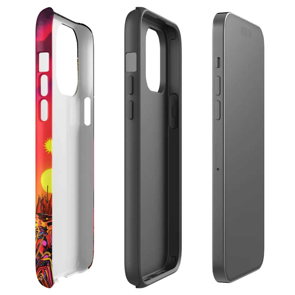 Futuristic Sentinel | Phone Case |  14 Pro Max | Tough Case | Matte