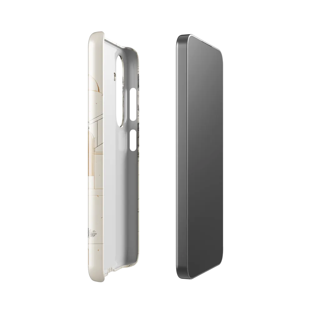 Ethereal Architectures | Phone Case |  S24 | Snap Case | Glossy