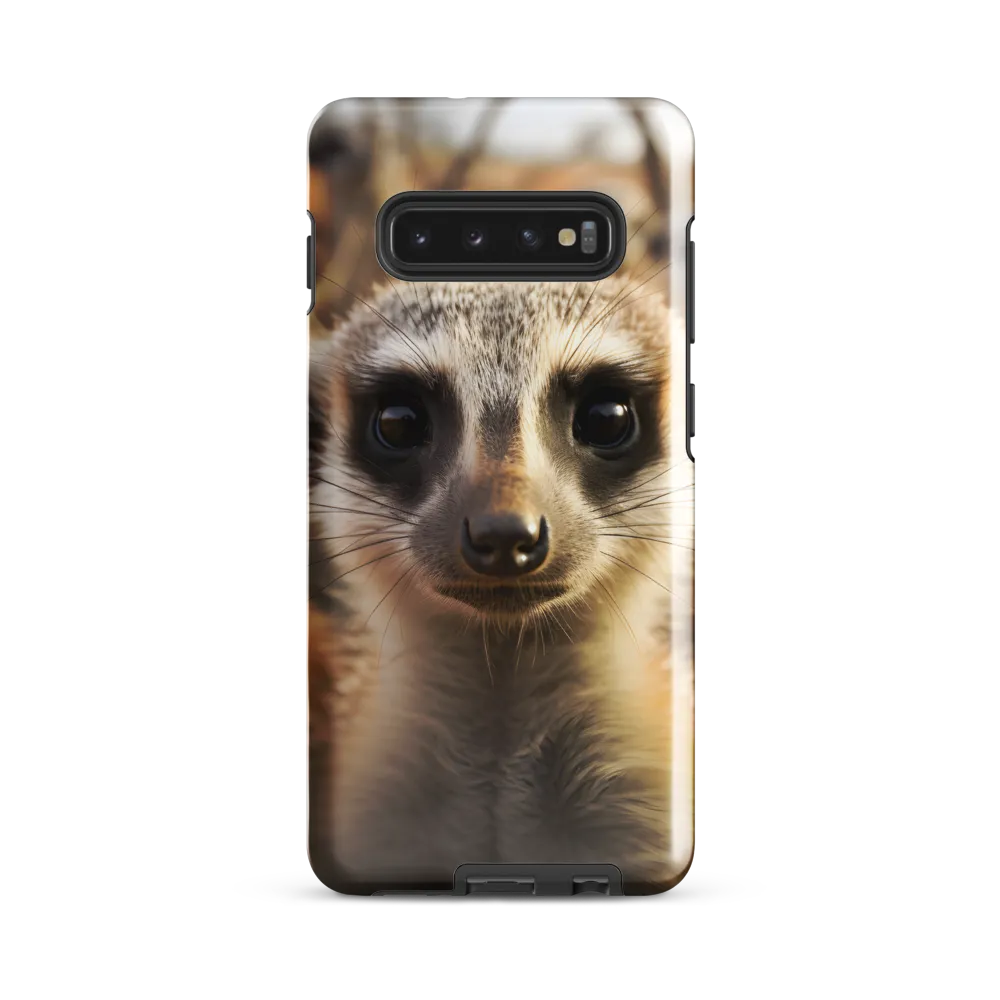 Curious Meerkats in Community | Phone Case |  S10 Plus | Tough Case | Glossy