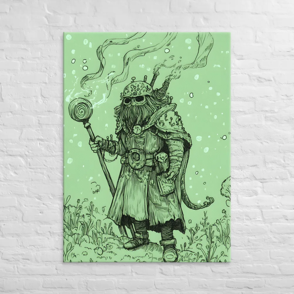 The Enigmatic Wizard | Canvas | 40″×55″