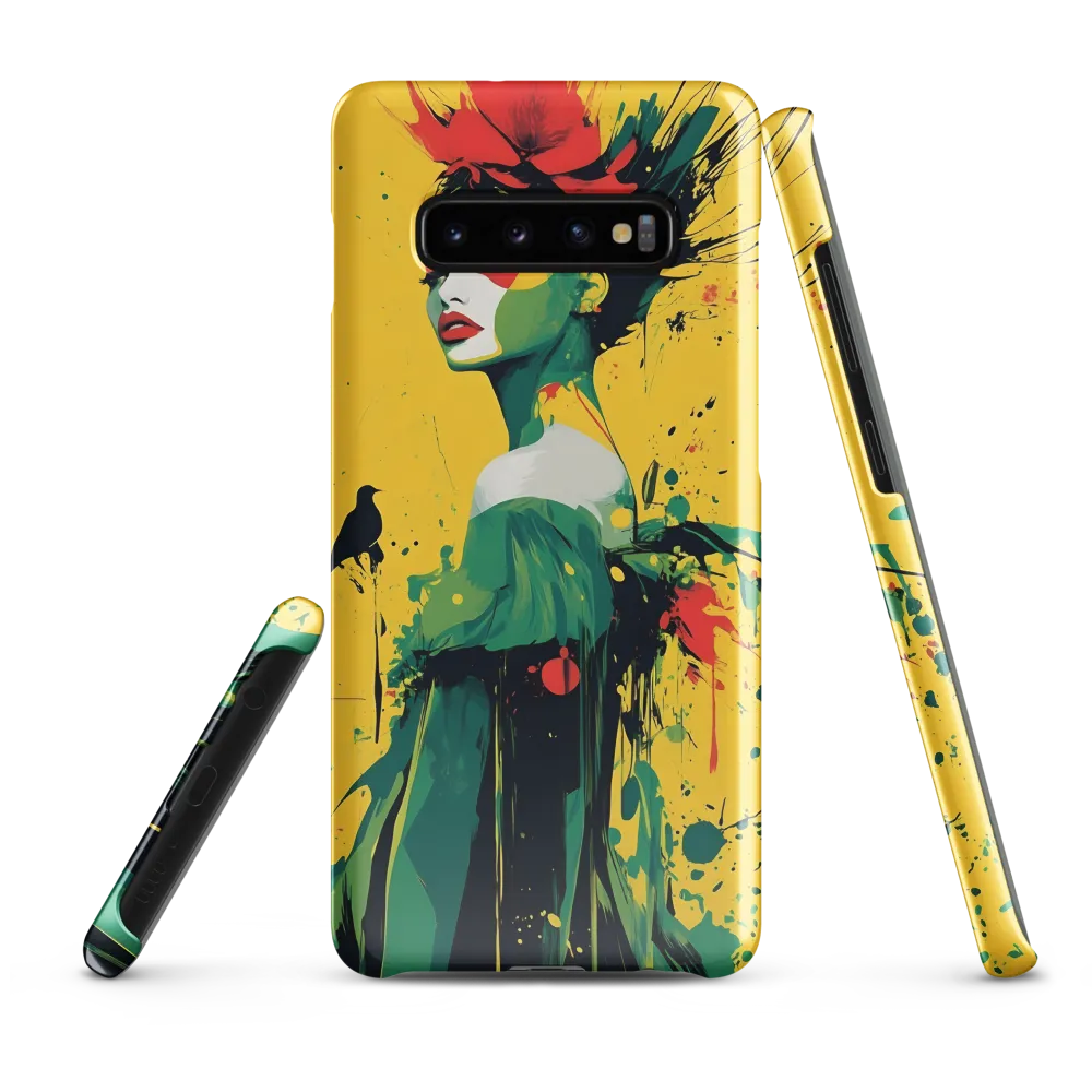 Echoes of Vibrance | Phone Case |  S10 Plus | Snap Case | Glossy