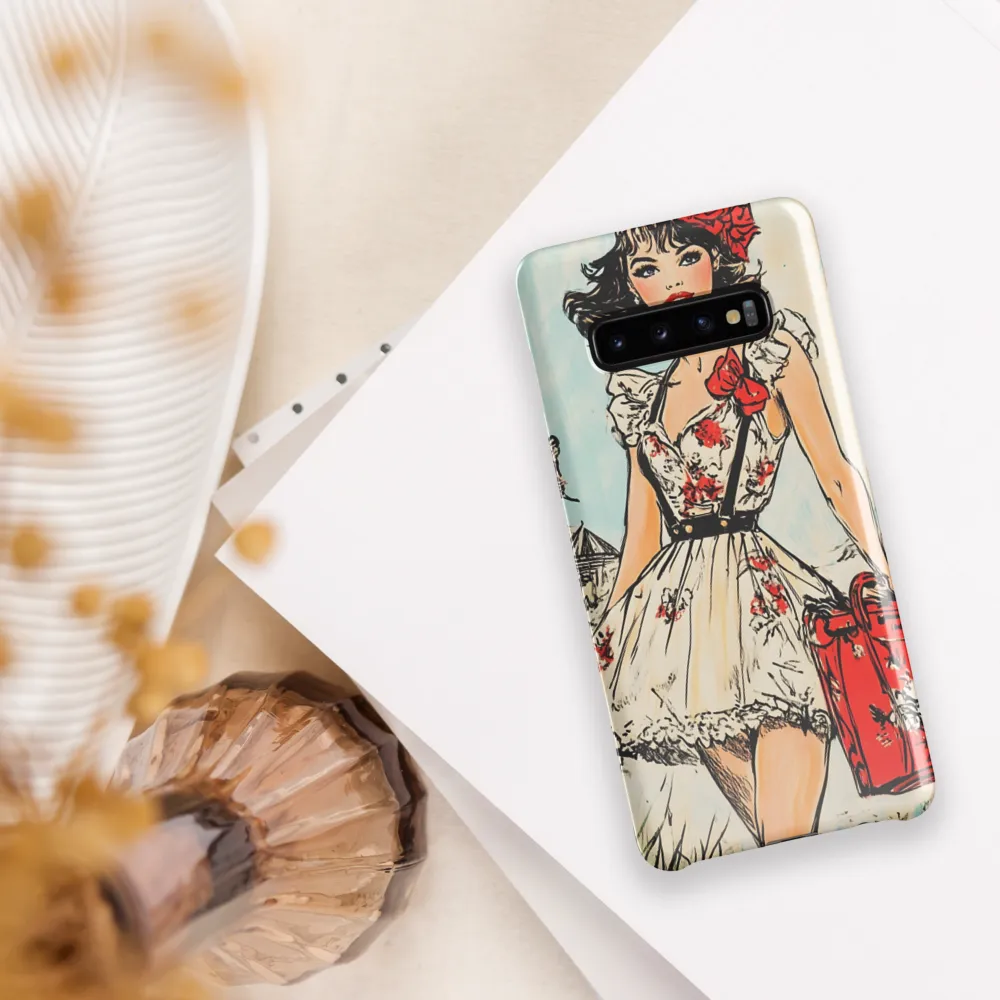 Blossom Elegance | Phone Case |  S10 Plus | Snap Case | Glossy