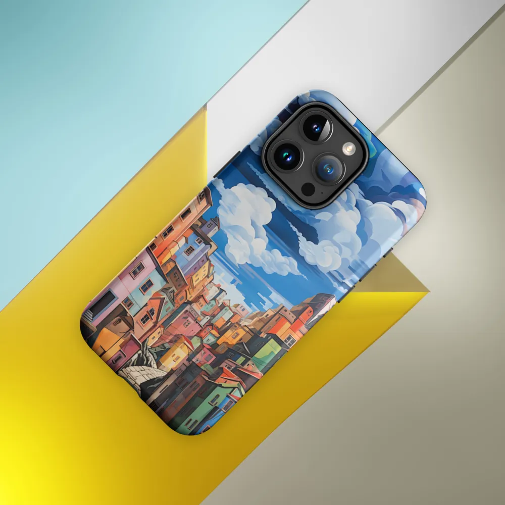 Whimsical Heights: A Vibrant Cityscape