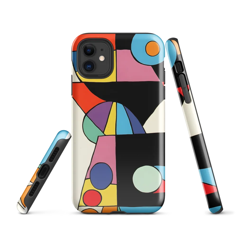 The Play of Shapes | Phone Case |  11 | Tough Case | Glossy