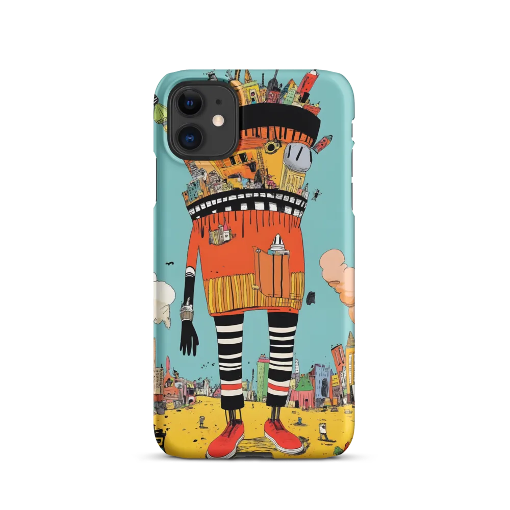 Urban Fantasia: A Whimsical Encounter | Phone Case |  11 | Snap Case | Matte