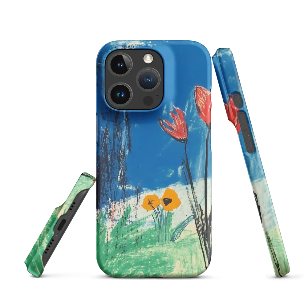 Joyful Blossoms in Blue