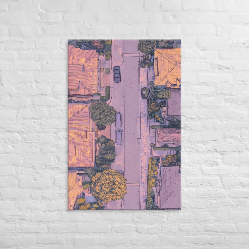 Aerial Serenity: Suburban Oasis