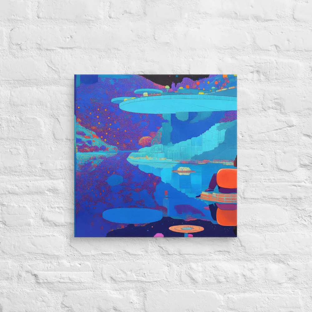 Reflections of Serenity | Canvas | 18″×18″
