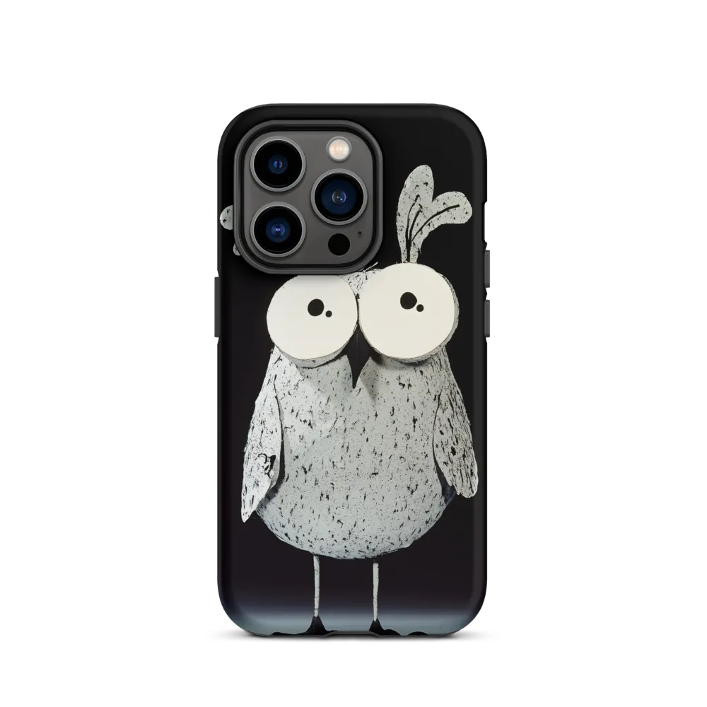 Whimsical Owl in Paper Cutout | Phone Case |  14 Pro | Tough Case | Matte