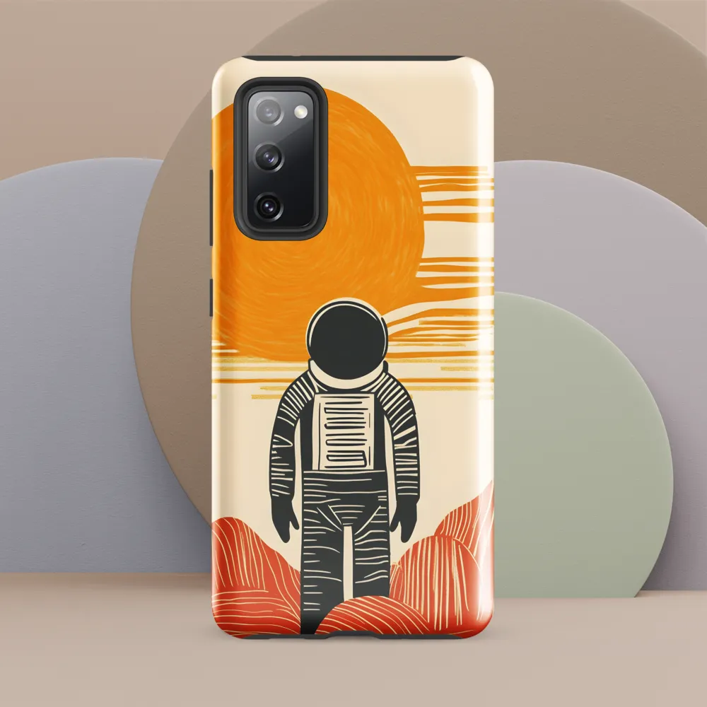 Contemplation on a Distant World | Phone Case |  S20 FE | Tough Case | Glossy