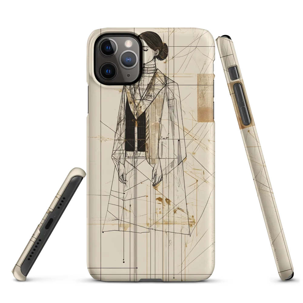 Elegance in Lines | Phone Case |  11 Pro Max | Snap Case | Matte