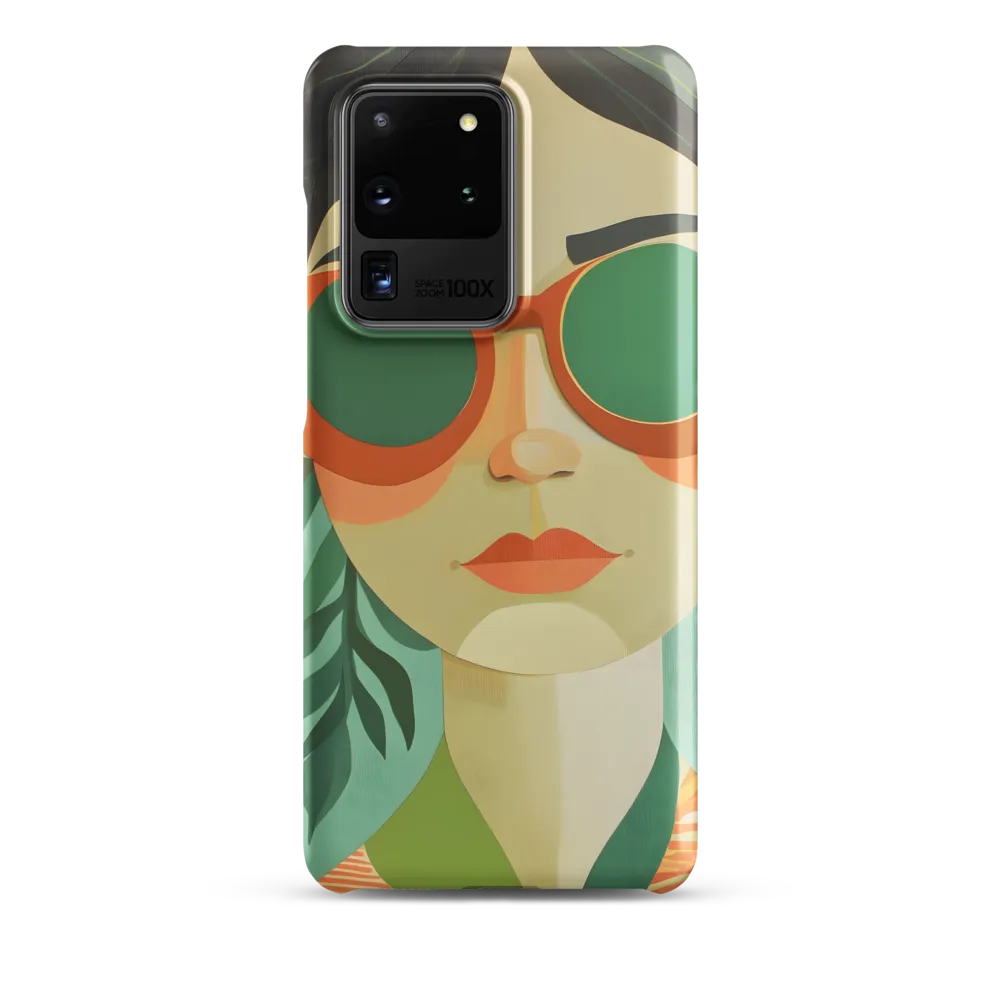 Bold Serenity: A Modern Portrait