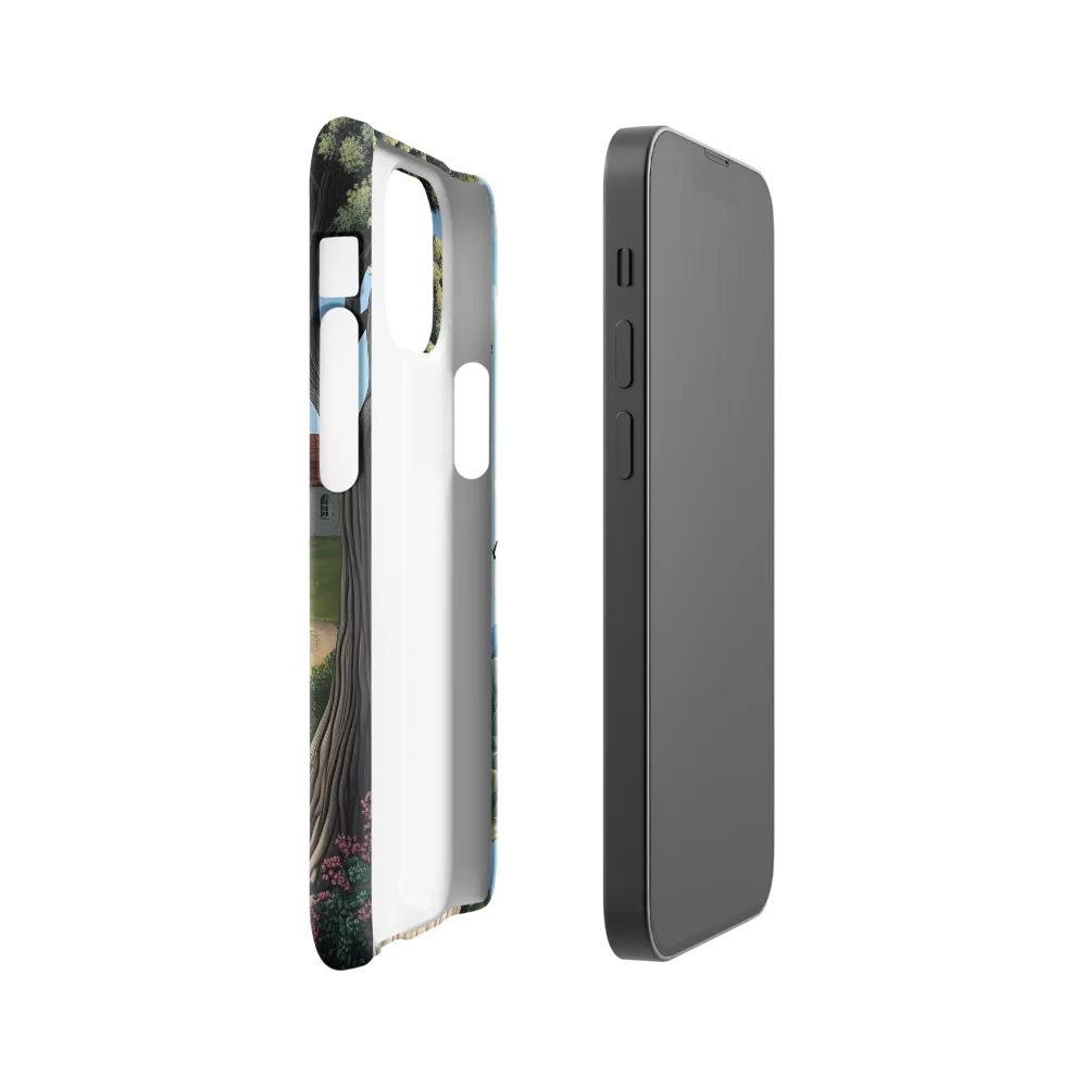 Cliffside Retreat | Phone Case |  13 Mini | Snap Case | Glossy