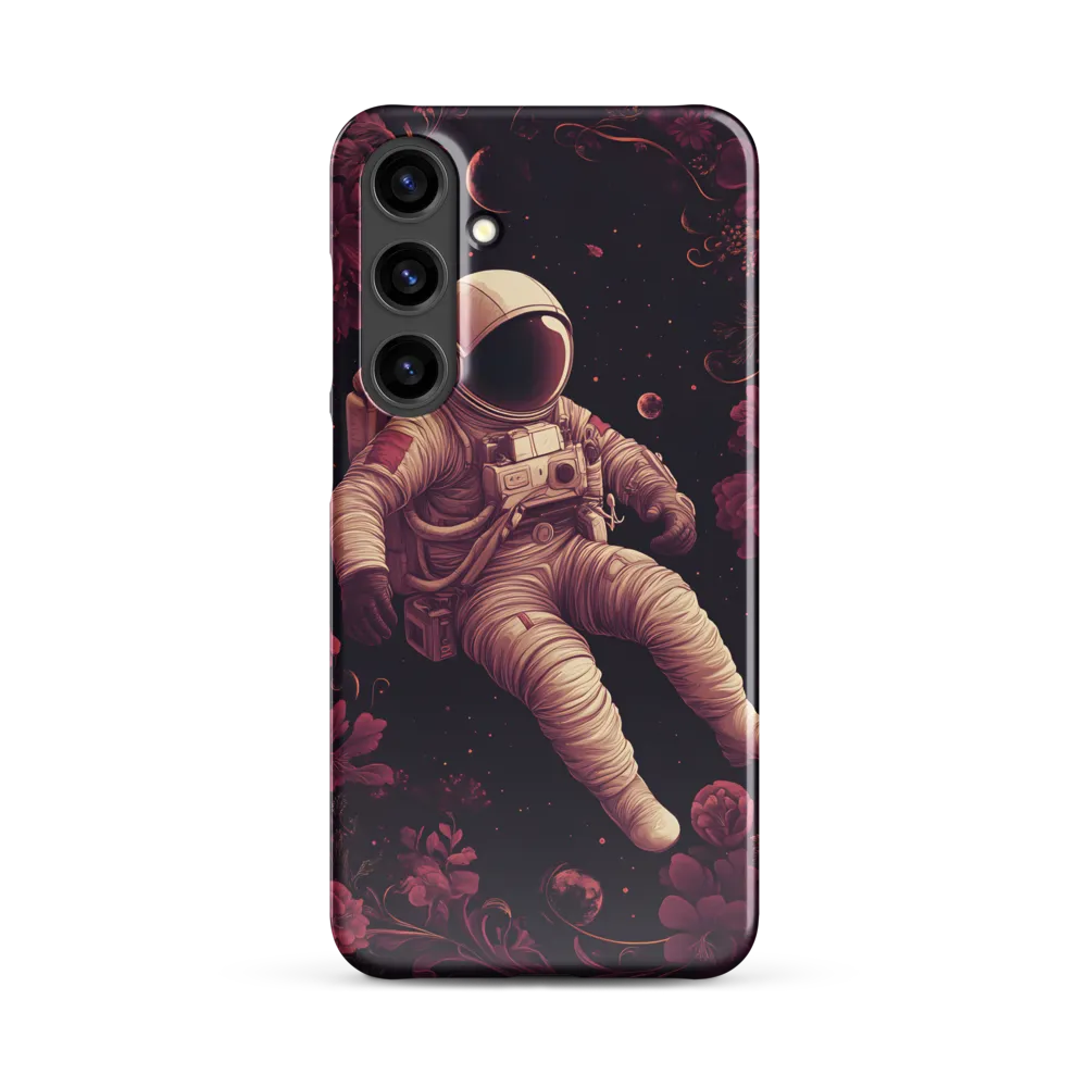 Cosmic Bloom: An Astronaut's Journey