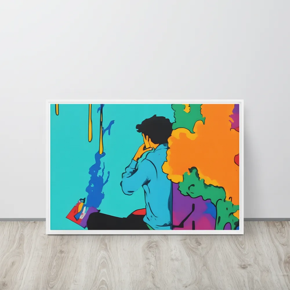 The Artist Within | Canvas with White Frame | 20″×30″