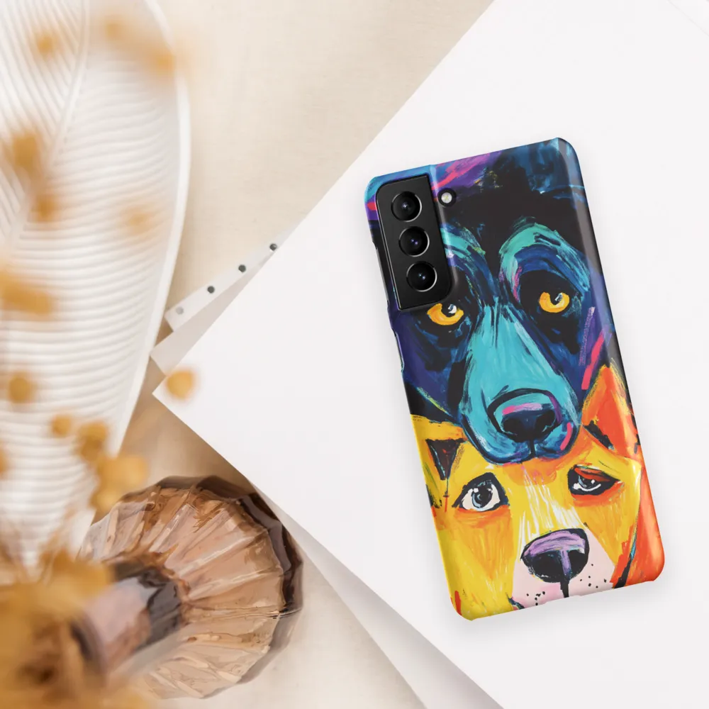 Vibrant Companions: An Expression of Canine Spirit