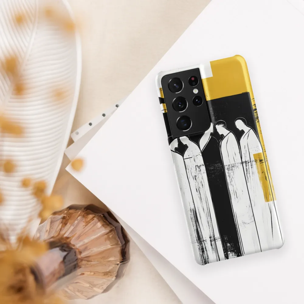 Contemplative Assemblage | Phone Case |  S21 Ultra | Snap Case | Matte