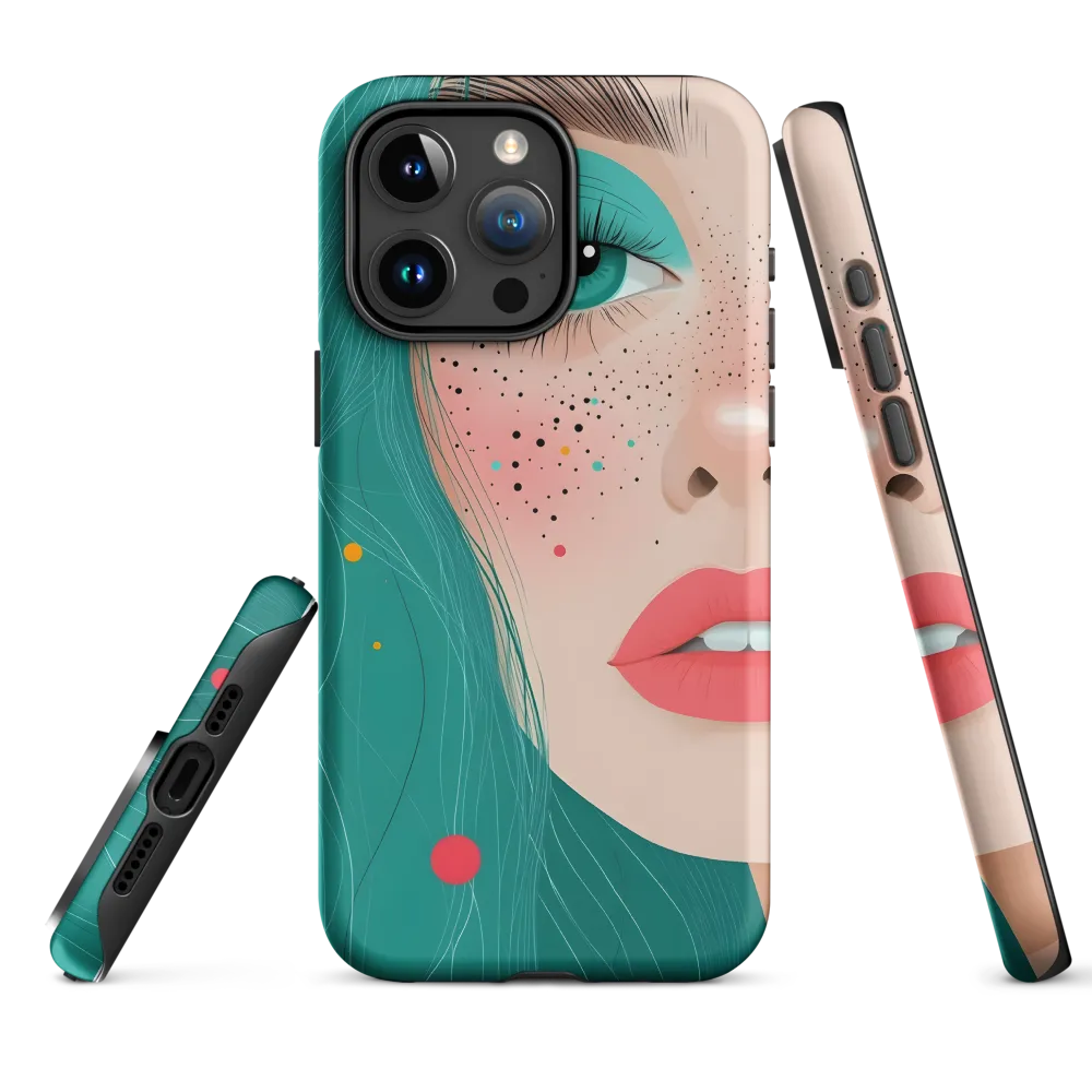 A Playful Portrait: Turquoise Temptation