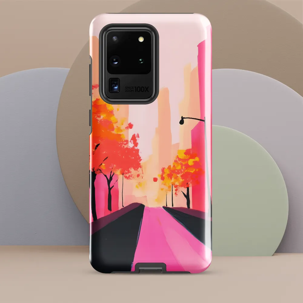 Autumn Serenity in the City | Phone Case |  S20 Ultra | Tough Case | Glossy