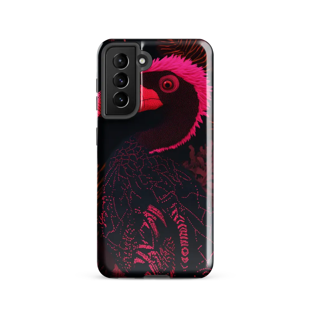 Tropical Echoes: A Modern Avian Portrait