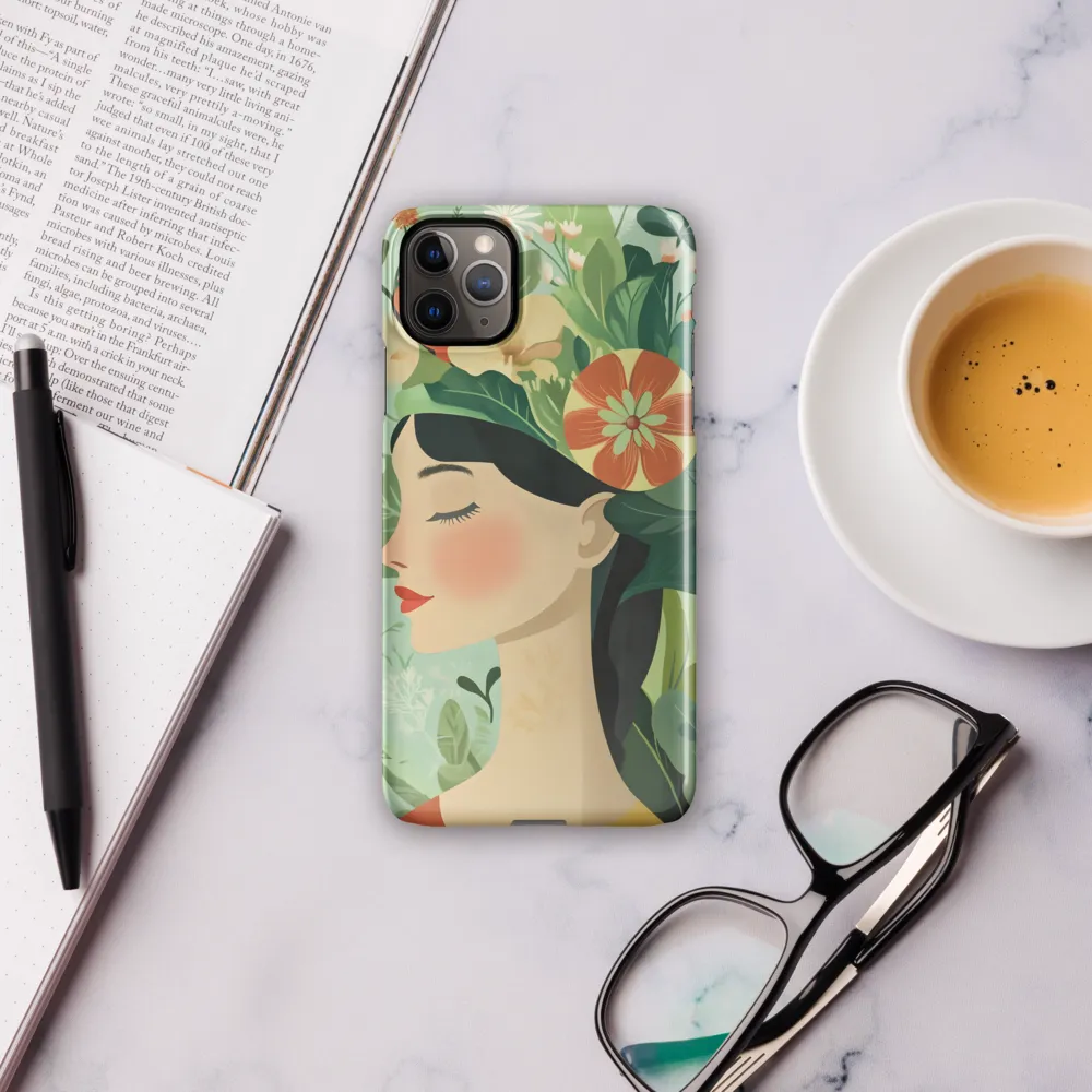 Serenity in Bloom | Phone Case |  11 Pro Max | Snap Case | Glossy