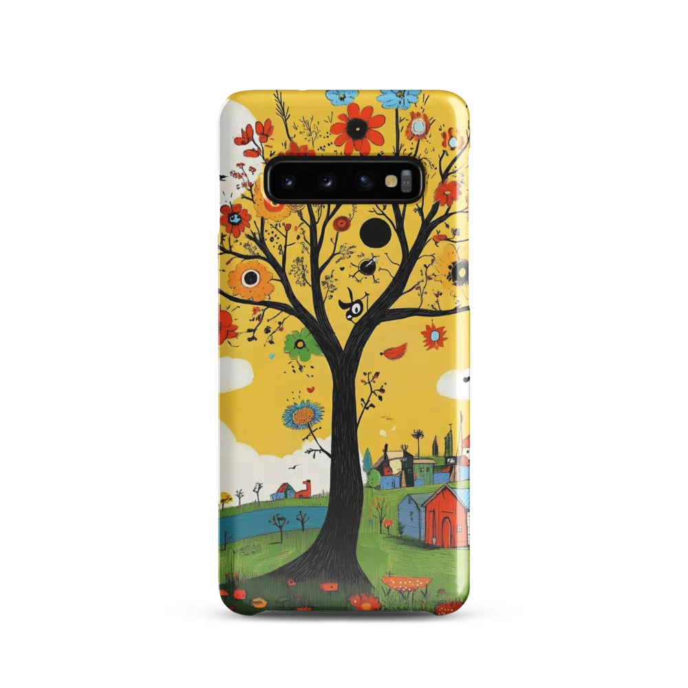 Whimsical Blooms of Life | Phone Case |  S10 | Snap Case | Glossy