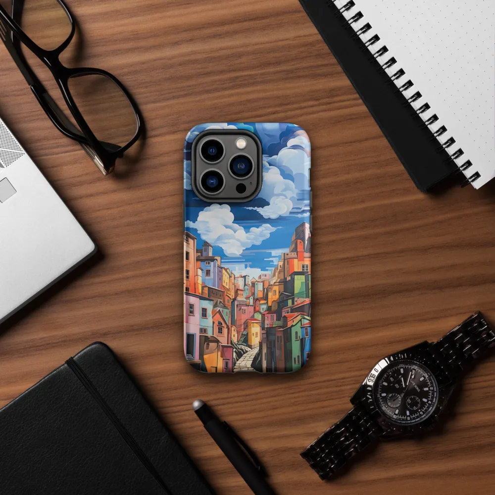 Whimsical Heights: A Vibrant Cityscape