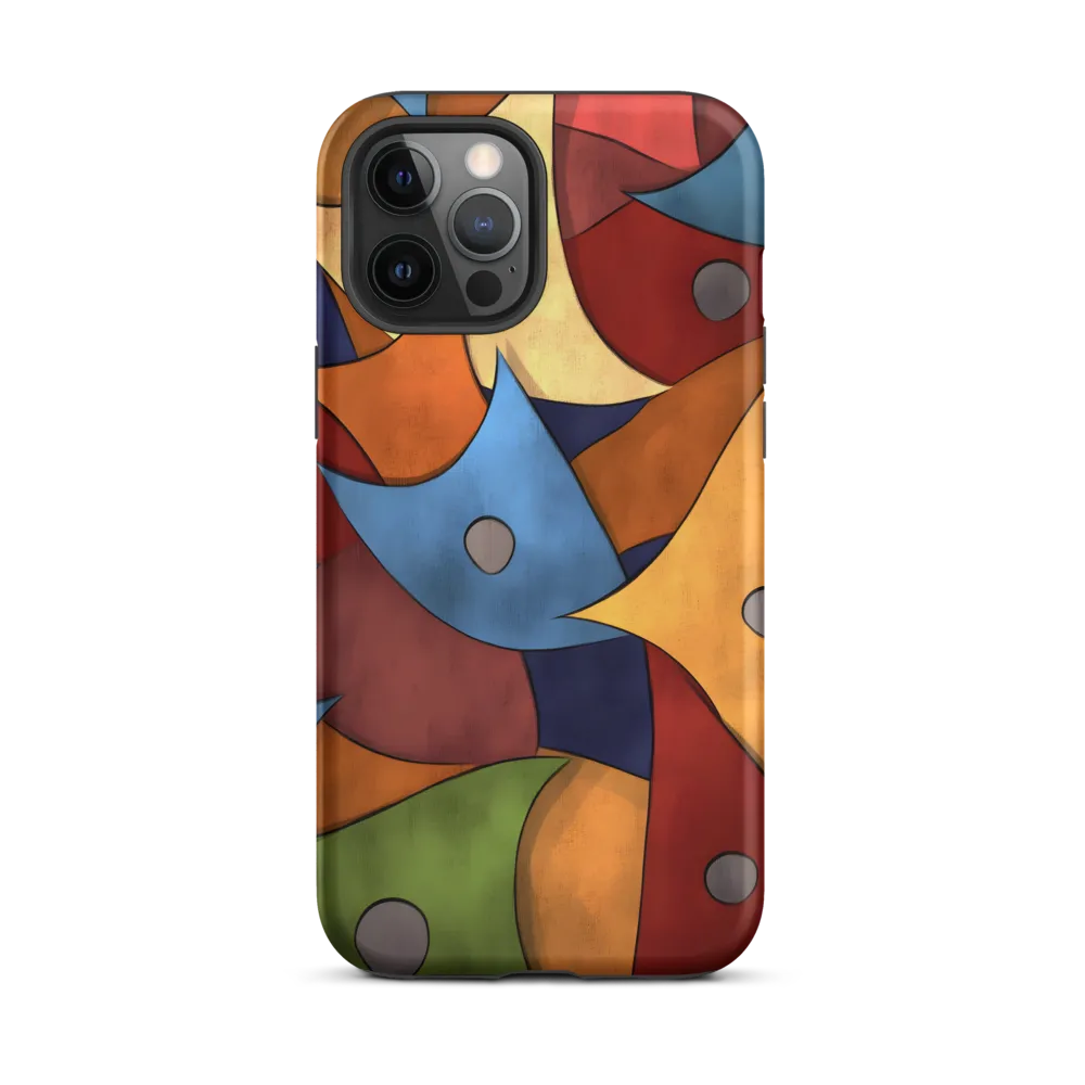 Vibrant Interplay of Shapes