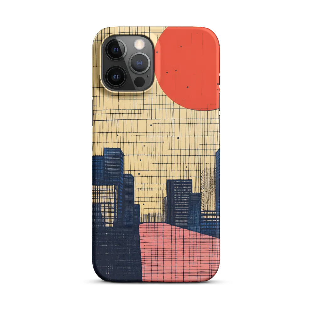 Urban Echoes: A Minimalist Cityscape