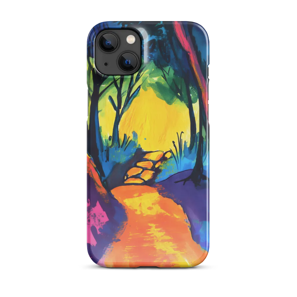 Path Through a Vibrant Forest
