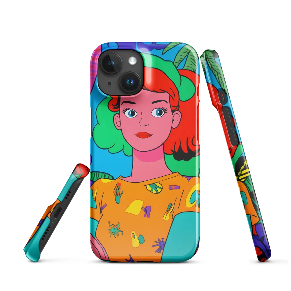 Tropical Vibes: A Playful Portrait